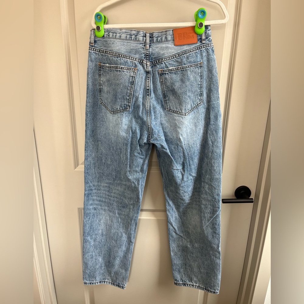 Princess Polly High Rise Straight Leg Jeans - Picture 2 of 2